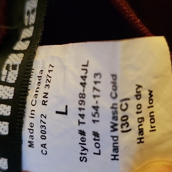 Red LG Crimson Sailor Shorts with Buttons - Picture 8 of 8